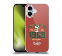 Head Case Designs Licenza Ufficiale Peanuts Snoopy Guitar 1969 Woodstock 50th Custodia Cover Dura per Parte Posteriore Compatibile con Apple iPhone 16
