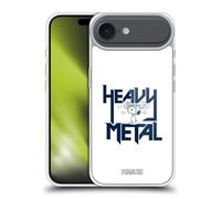 Head Case Designs Licenza Ufficiale Peanuts Snoopy Heavy Metal T-Shirt Rock Custodia in Gel [Protezione di Grado Militare] Compatibile con Apple iPhone 17 Air