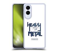 Head Case Designs Licenza Ufficiale Peanuts Snoopy Heavy Metal T-Shirt Rock Custodia in Gel [Protezione di Grado Militare] Compatibile con Samsung Galaxy S25 Edge