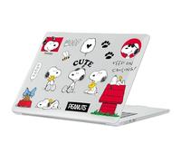 Head Case Designs Licenza Ufficiale Peanuts Snoopy Icone e Personaggi Custodia Laptop Trasparente Armatura Rigida Cristallo Compatibile con MacBook Air 13.6" M2 A2681/M3 A3113/M4 A3240 2022/2024/2025