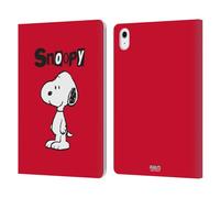 Head Case Designs Licenza Ufficiale Peanuts Snoopy Personaggi Custodia Portafoglio in Pelle Compatibile con Apple iPad Air 11 2020/2022/2024/2025