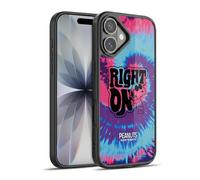 Head Case Designs Licenza Ufficiale Peanuts Snoopy Tie Dye Right On Woodstock 50th Cover in Gel Rinforzata [Protezione di Grado Militare] Compatibile con Apple iPhone 17