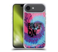 Head Case Designs Licenza Ufficiale Peanuts Snoopy Tie Dye Right On Woodstock 50th Custodia in Gel [Protezione di Grado Militare] Compatibile con Apple iPhone 17 Air