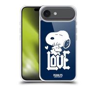 Head Case Designs Licenza Ufficiale Peanuts Snoopy Woodstock Love T-Shirt Rock Custodia in Gel [Protezione di Grado Militare] Compatibile con Apple iPhone 17 Air