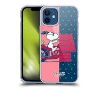 Head Case Designs Licenza Ufficiale Peanuts Snoopy & Woodstock metà E Risate Custodia in Gel [Protezione di Grado Militare] Compatibile con Apple iPhone 12 / iPhone 12 PRO E Compatibile con MagSafe