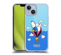 Head Case Designs Licenza Ufficiale Peanuts Snoopy & Woodstock Palloncini metà E Risate Custodia in Gel [Protezione di Grado Militare] Compatibile con Apple iPhone 14 E Compatibile con MagSafe