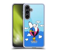 Head Case Designs Licenza Ufficiale Peanuts Snoopy & Woodstock Palloncini metà E Risate Custodia in Gel [Protezione di Grado Militare] Compatibile con Samsung Galaxy S24+ 5G E Compatibile con MagSafe