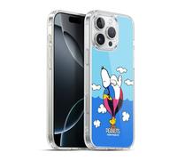 Head Case Designs Licenza Ufficiale Peanuts Snoopy & Woodstock Palloncini metà E Risate Custodia in Gel [Grado Militare] Compatibile con Apple iPhone 16 PRO Max E Compatibile con MagSafe