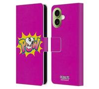 Head Case Designs Licenza Ufficiale Peanuts Superhero I Tanti Volti di Snoopy Custodia Portafoglio in Pelle Compatibile con Apple iPhone 17