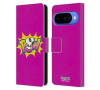 Head Case Designs Licenza Ufficiale Peanuts Superhero I Tanti Volti Di Snoopy Custodia Portafoglio in Pelle Compatibile con Google Pixel 10