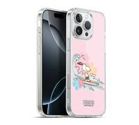 Head Case Designs Licenza Ufficiale Peanuts Surf Snoopy sulla Spiaggia Custodia in Gel [Protezione di Grado Militare] Compatibile con Apple iPhone 16 PRO Max E Compatibile con MagSafe