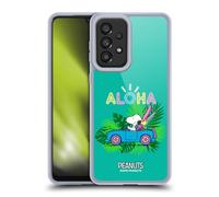 Head Case Designs Licenza Ufficiale Peanuts Surf Tropicale Snoopy Aloha Disco Custodia in Gel [Protezione di Grado Militare] Compatibile con Galaxy A33 5G (2022)