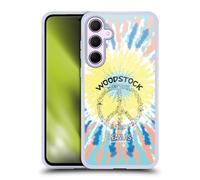 Head Case Designs Licenza Ufficiale Peanuts Tie Dye Peace Sign Woodstock 50th Custodia in Gel [Protezione di Grado Militare] Compatibile con Samsung Galaxy A35 5G