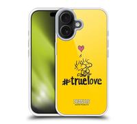 Head Case Designs Licenza Ufficiale Peanuts Woostock Vero Amore Sigillato con Un Bacio Custodia in Gel [Protezione di Grado Militare] Compatibile con Apple iPhone 17