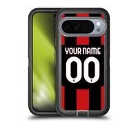 Head Case Designs Licenza Ufficiale Personalizzata Personale AC Milan Casa Kit Stemma 2026/27 Custodia Antiurto Ultra Blindata Compatibile con Google Pixel 10 PRO XL