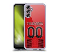 Head Case Designs Licenza Ufficiale Personalizzata Personale AC Milan Home Kit 2023/24 Custodia in Gel [Protezione di Grado Militare] Compatibile con Samsung Galaxy A14 5G