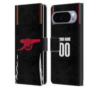 Head Case Designs Licenza Ufficiale Personalizzata Personale Arsenal FC Away Kit 2024/25 Custodia Portafoglio in Pelle Compatibile con Google Pixel 10 Pro XL