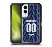 Head Case Designs Licenza Ufficiale Personalizzata Personale Arsenal FC Away Kit 2025/26 Custodia Antiurto Ultra Blindata Compatibile con Samsung Galaxy S25 Edge