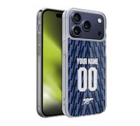 Head Case Designs Licenza Ufficiale Personalizzata Personale Arsenal FC Away Kit 2025/26 Custodia in Gel [Protezione di Grado Militare] Compatibile con Apple iPhone 17 PRO