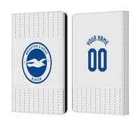 Head Case Designs Licenza Ufficiale Personalizzata Personale Brighton & Hove Albion F.C Away Kit Distintivo 2026/27 Custodia Portafoglio in Pelle Compatibile con Amazon Kindle Paperwhite 6