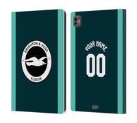 Head Case Designs Licenza Ufficiale Personalizzata Personale Brighton & Hove Albion F.C Third Kit Distintivo 2026/27 Custodia Portafoglio in Pelle Compatibile con Apple iPad Pro 11 M4/M5 2024/2025