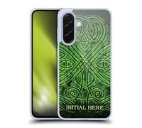Head Case Designs Licenza Ufficiale Personalizzata Personale Brigid Ashwood Trifoglio Irlandese Nome E Iniziali Custodia in Gel [Protezione di Grado Militare] Compatibile con Samsung Galaxy A36 5G