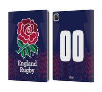 Head Case Designs Licenza Ufficiale Personalizzata Personale England Rugby Union Away Kit 2023/24 Custodia Portafoglio in Pelle Compatibile con Apple iPad PRO 12.9 2020/2021/2022