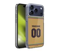 Head Case Designs Licenza Ufficiale Personalizzata Personale FC Barcelona Away Kit 2022/23 Custodia in Gel [Protezione di Grado Militare] Compatibile con Apple iPhone 17 PRO Max