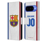 Head Case Designs Licenza Ufficiale Personalizzata Personale FC Barcelona Away Kit 2023/24 Custodia Portafoglio in Pelle Compatibile con Google Pixel 10