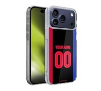 Head Case Designs Licenza Ufficiale Personalizzata Personale FC Barcelona Away Kit 2024/25 Custodia in Gel [Protezione di Grado Militare] Compatibile con Apple iPhone 17 PRO