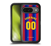 Head Case Designs Licenza Ufficiale Personalizzata Personale FC Barcelona Casa Kit Stemma 2026/27 Custodia Antiurto Ultra Blindata compatibile con Google Pixel 9 / Pixel 9 Pro