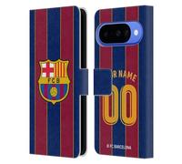 Head Case Designs Licenza Ufficiale Personalizzata Personale FC Barcelona In Casa 2020/21 Kit Custodia Portafoglio in Pelle Compatibile con Google Pixel 10