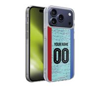 Head Case Designs Licenza Ufficiale Personalizzata Personale FC Barcelona Terza Kit 2023/24 Custodia in Gel [Protezione di Grado Militare] Compatibile con Apple iPhone 17 PRO