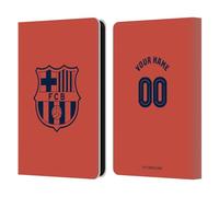 Head Case Designs Licenza Ufficiale Personalizzata Personale FC Barcelona Third Kit 2025/26 Custodia Portafoglio in Pelle Compatibile con Amazon Kindle 11th Gen 6in 2022