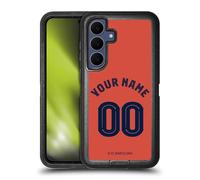 Head Case Designs Licenza Ufficiale Personalizzata Personale FC Barcelona Third Kit 2025/26 Custodia Antiurto Ultra Blindata Compatibile con Samsung Galaxy S25 Fe