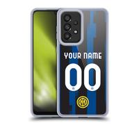 Head Case Designs Licenza Ufficiale Personalizzata Personale Inter Milan Home Kit 2023/24 Custodia in Gel [Protezione di Grado Militare] Compatibile con Galaxy A33 5G (2022)