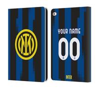 Head Case Designs Licenza Ufficiale Personalizzata Personale Inter Milan Home Kit 2023/24 Custodia Portafoglio in Pelle Compatibile con Apple iPad Air 2 (2014)