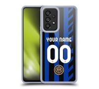 Head Case Designs Licenza Ufficiale Personalizzata Personale Inter Milan Home Kit 2024/25 Custodia in Gel [Protezione di Grado Militare] Compatibile con Samsung Galaxy A53 5G (2022)