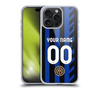 Head Case Designs Licenza Ufficiale Personalizzata Personale Inter Milan Home Kit 2024/25 Custodia in Gel [Protezione di Grado Militare] Compatibile con Apple iPhone 15 PRO Max
