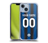 Head Case Designs Licenza Ufficiale Personalizzata Personale Inter Milan Home Kit Stemma 2022/23 Custodia in Gel [Protezione di Grado Militare] Compatibile con Apple iPhone 14