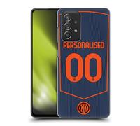 Head Case Designs Licenza Ufficiale Personalizzata Personale Inter Milan Terza 2025/26 Giocatori Home Kit Custodia Cover Dura per Parte Posteriore Compatibile con Galaxy A52 / A52s / 5G (2021)