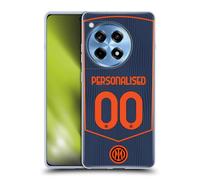 Head Case Designs Licenza Ufficiale Personalizzata Personale Inter Milan Terza 2025/26 Giocatori Home Kit Custodia in Gel [Protezione di Grado Militare] Compatibile con OnePlus Ace 3 5G
