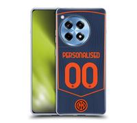 Head Case Designs Licenza Ufficiale Personalizzata Personale Inter Milan Terza 2025/26 Giocatori Home Kit Custodia in Gel [Protezione di Grado Militare] Compatibile con OnePlus 12R