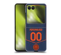 Head Case Designs Licenza Ufficiale Personalizzata Personale Inter Milan Terza 2025/26 Giocatori Home Kit Custodia Cover Dura per Parte Posteriore Compatibile con RAZR 40 Ultra/RAZR+ 2023