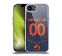 Head Case Designs Licenza Ufficiale Personalizzata Personale Inter Milan Terza 2025/26 Giocatori Home Kit Custodia in Gel [Grado Militare] Compatibile con Apple iPhone 16e E Compatibile con MagSafe