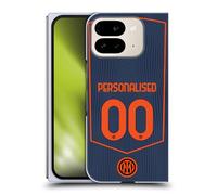 Head Case Designs Licenza Ufficiale Personalizzata Personale Inter Milan Terza 2025/26 Giocatori Home Kit Custodia Cover Dura per Parte Posteriore Compatibile con Google Pixel 9 PRO Fold