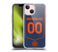 Head Case Designs Licenza Ufficiale Personalizzata Personale Inter Milan Terza Kit 2025/26 Custodia in Gel [Grado Militare] Compatibile con Apple iPhone 13 Mini E Compatibile con MagSafe