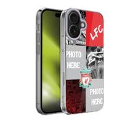 Head Case Designs Licenza Ufficiale Personalizzata Personale Liverpool Football Club Crest Celebrazione Liverpool FC Custodia in Gel [Protezione di Grado Militare] Compatibile con Apple iPhone 17