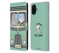 Head Case Designs Licenza Ufficiale Personalizzata Personale Peanuts Furgoncino Arte Custodia Portafoglio in Pelle Compatibile con Samsung Galaxy A07