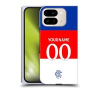 Head Case Designs Licenza Ufficiale Personalizzata Personale Rangers FC Away Kit 2025/26 Custodia Cover Dura per Parte Posteriore Compatibile con Google Pixel 9 PRO Fold